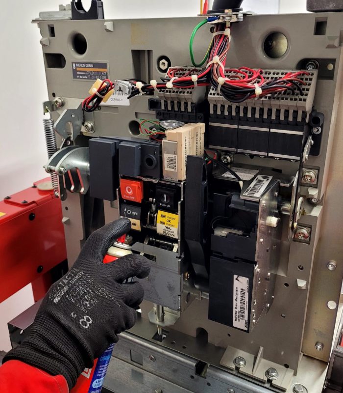 Lubrificação disjuntor